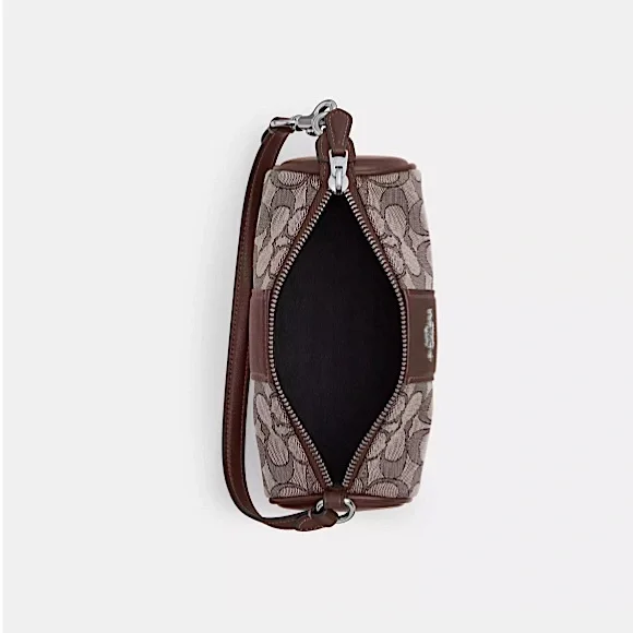 Coach Nolita Barrel Bag In Signature Jacquard - Picture 3 of 11